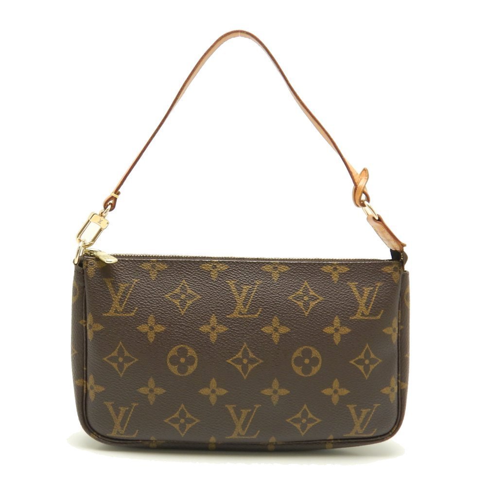 Louis Vuitton Monogram Pochette Accessoire Brown